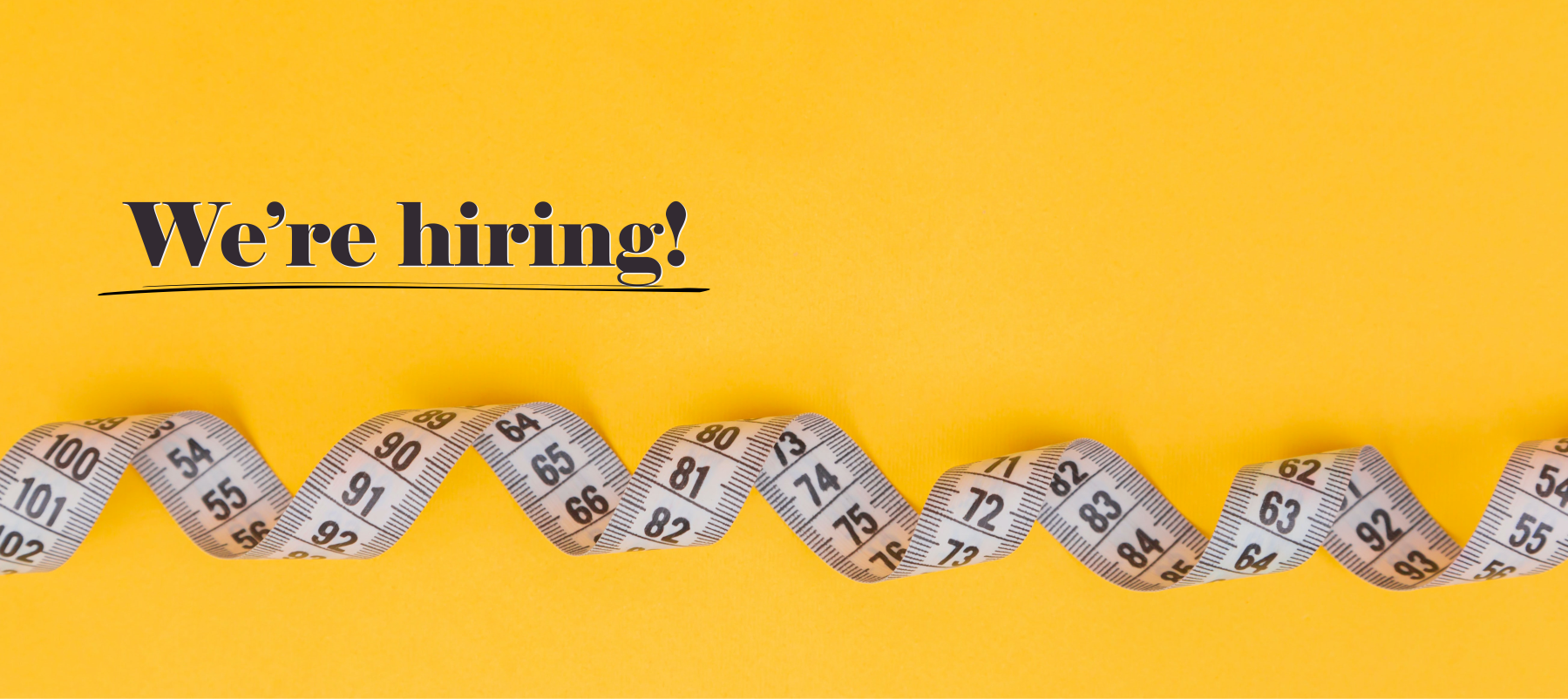 We're hiring a Seamstress/Dressmaker! Join our Team!