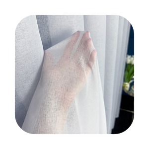 Chambray Linen Voile Fabric | Drop 300cm