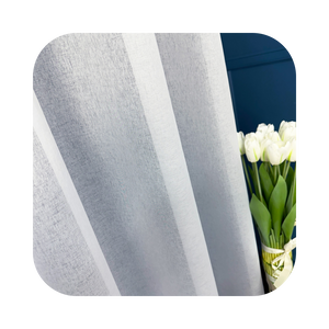 Chambray Linen Voile Fabric | Drop 300cm
