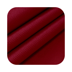 Rodos Velvet Fabric - Red 34
