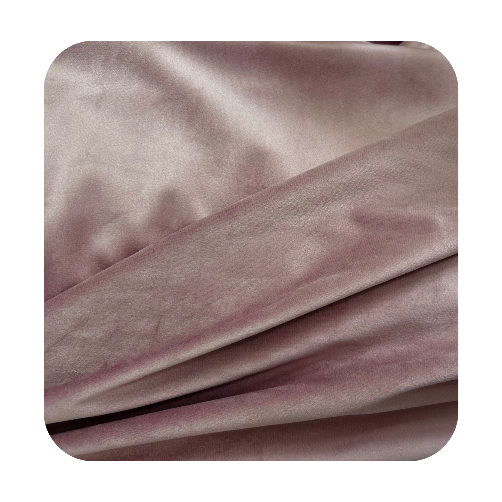 Velvet Fabric - Dusty Lilac