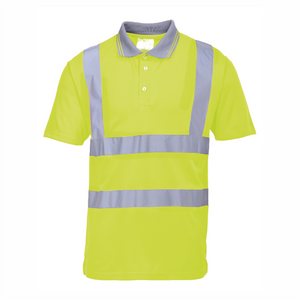 Hi-vis polo shirt
