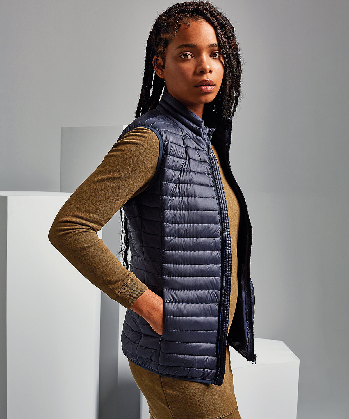 Women's padded gilet