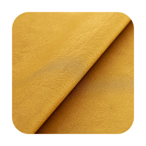 Velvet Fabric - Mustard