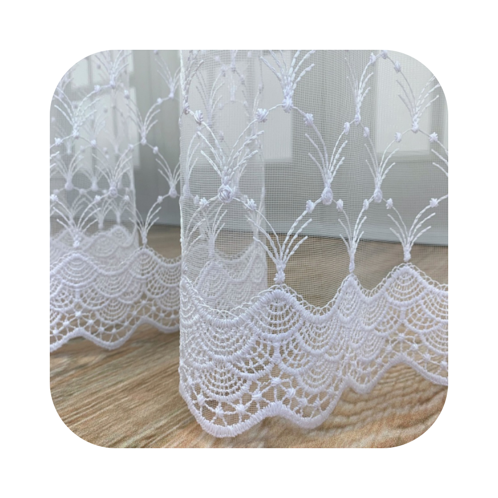 Fantasy Net Curtain Fabric | Drop 280cm