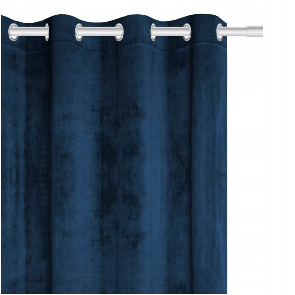 Velvet Fabric - Indygo Navy