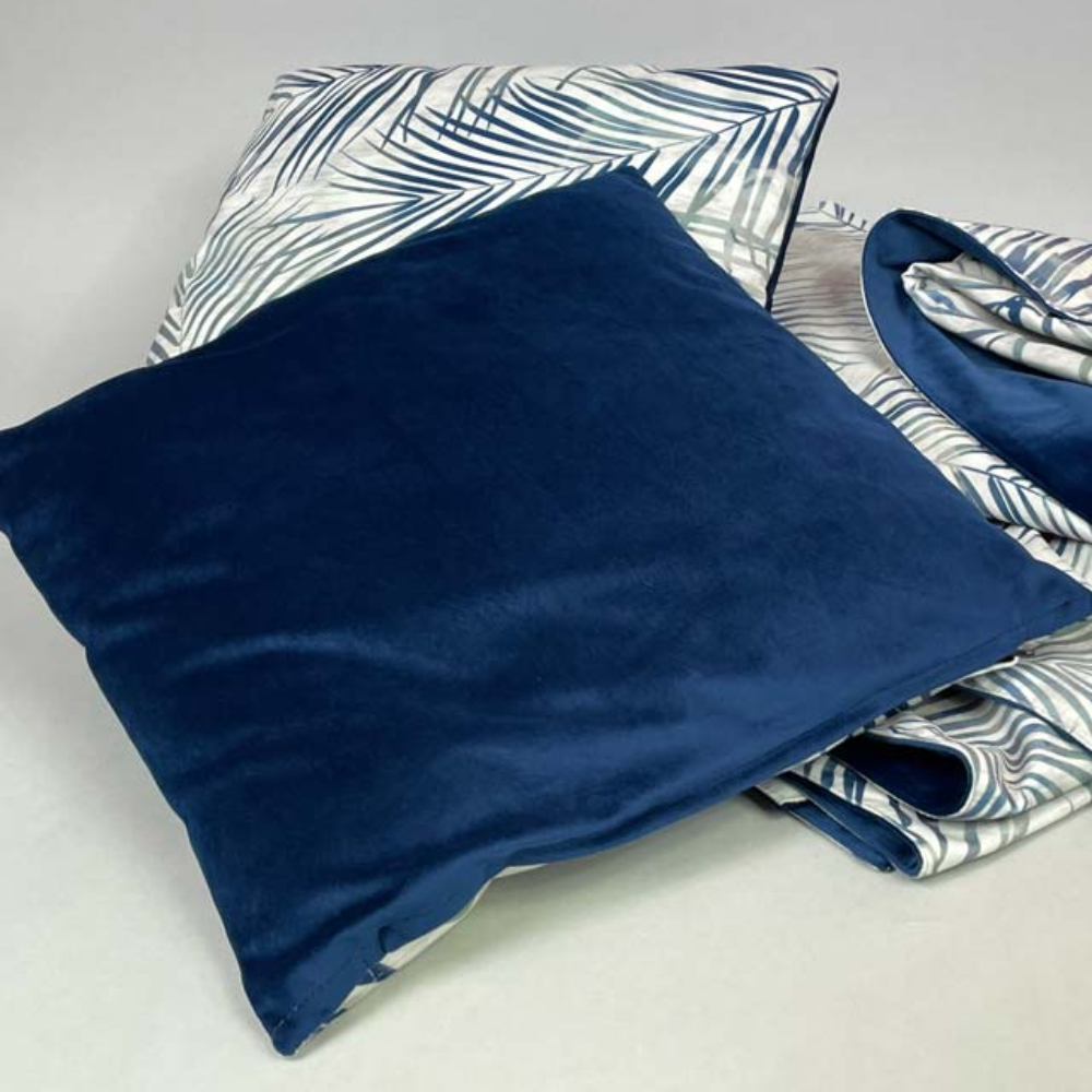 Velvet Fabric - Indygo Navy