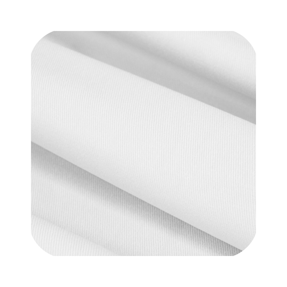 Polyester Fabric - White