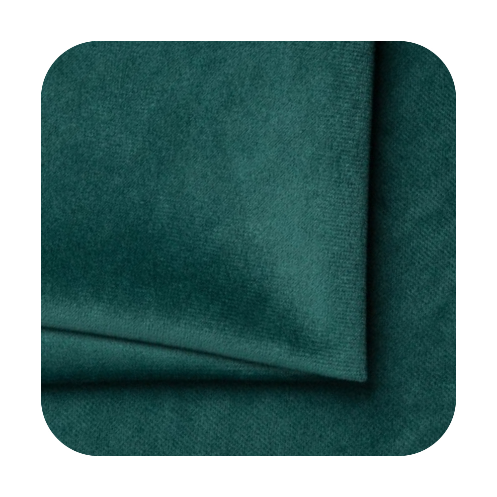 Velvet Fabric - Emerald Green